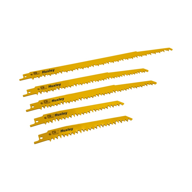 5-TPI Pruning Reciprocating Saw Blade Set - 5 Piece