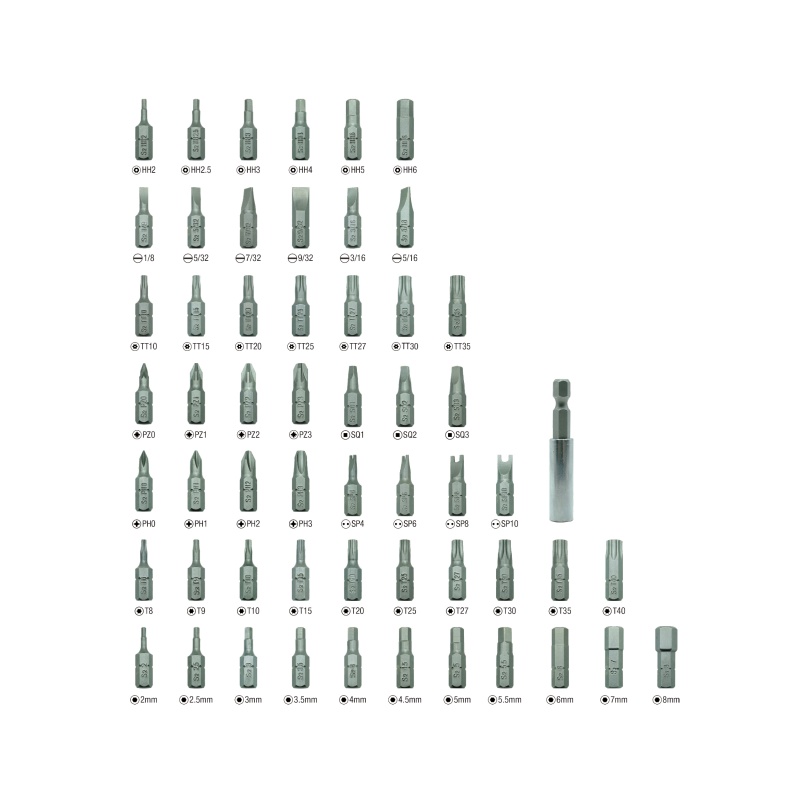 56PC Security Drive Bit Set