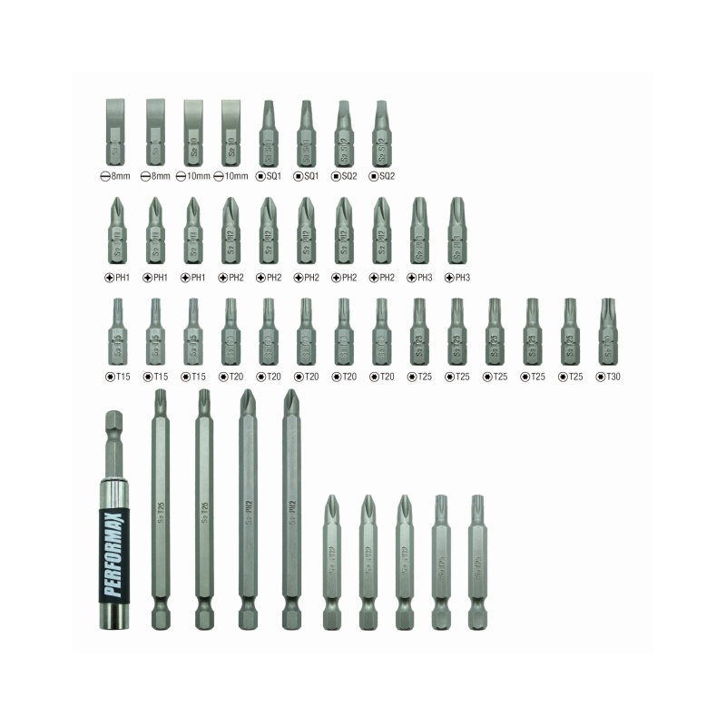 42Pc Drive Bit Set