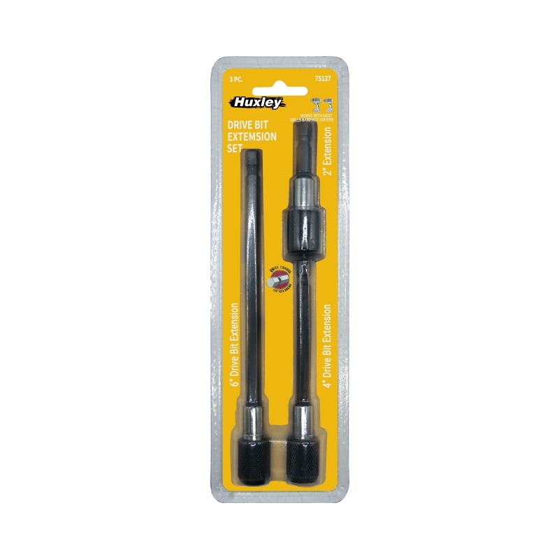 Drive Bit Extension Set - 3 Piece