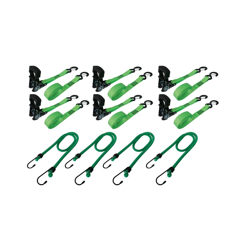 10-Piece Rachet & Bungee Set