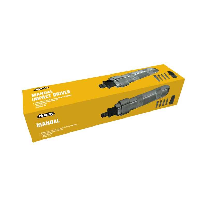 Square Drive Impact Driver Kit - 4 Piece